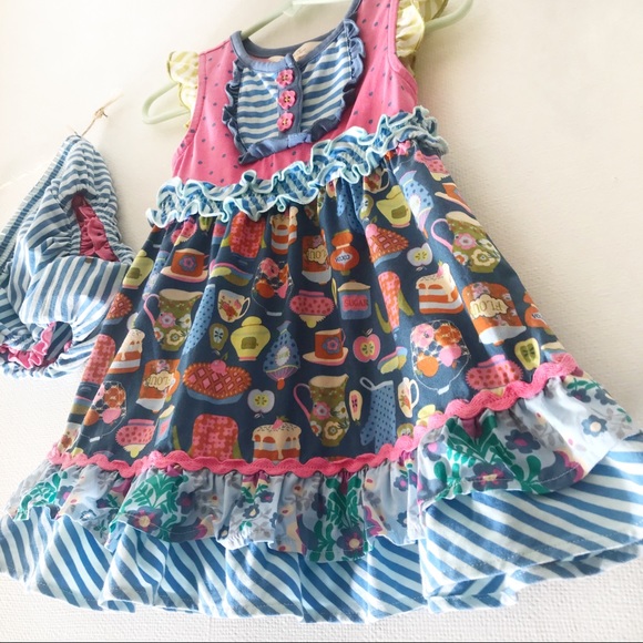 SOLD 🥰 Matilda Jane} tea & cakes dress - Picture 2 of 8
